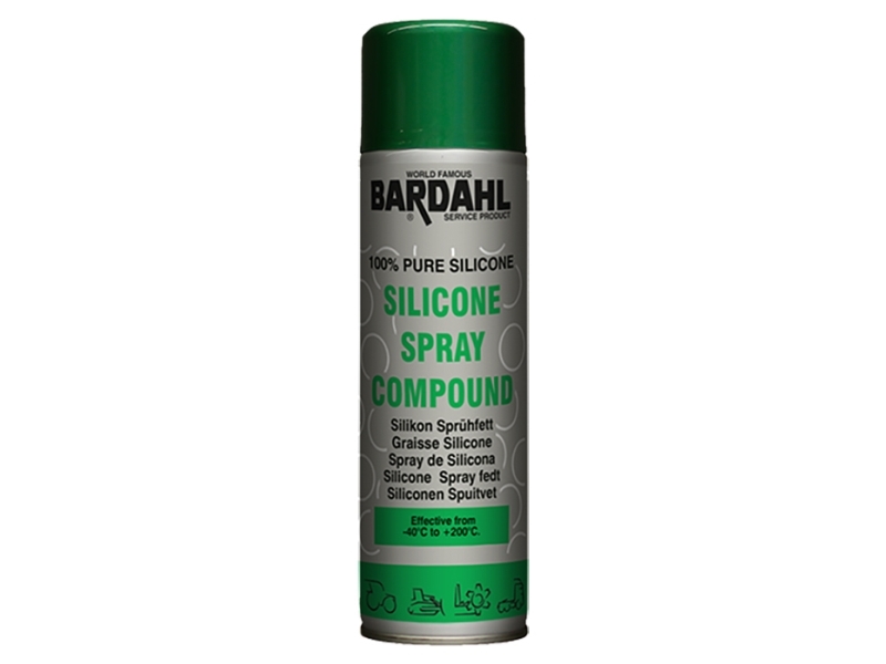 Bardahl Siliconefedt spray - 500 ml.