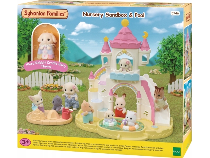 Sylvanian Families Baby Sandlåda&simbassang