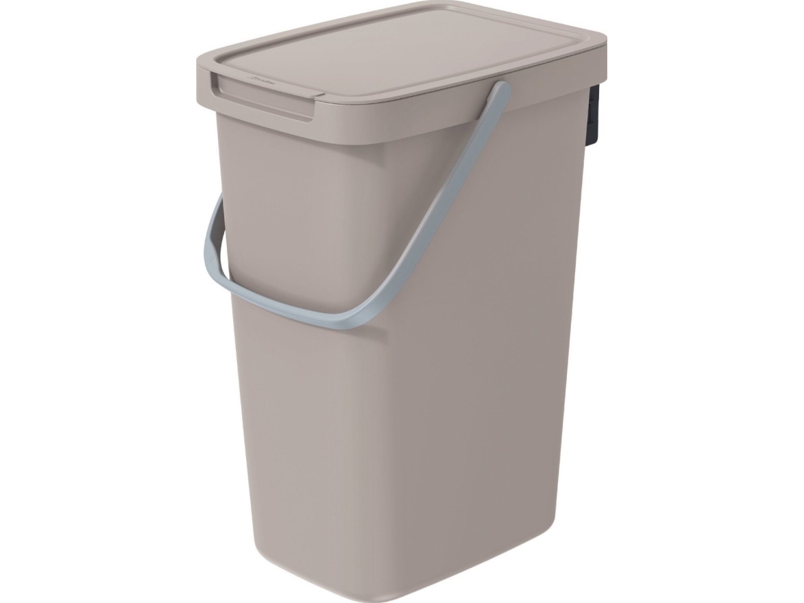 Prosperplast Šiukšliadėžė SYSTEMA Q - jasny ruda 12l. Keden
