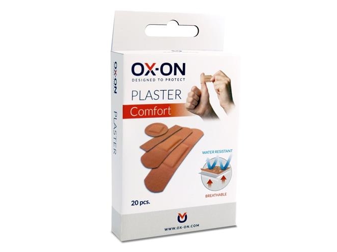 OX-ON Plaster Comfort, 20 st | Kläder & Säkerhet - Säkerhetsutrustning - Första hjälpen | GameStuff