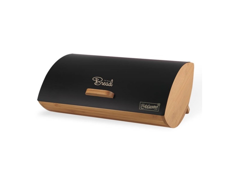 Maestro MR-1775-BLACK Brødkasse (36,5x25x13,3cm)