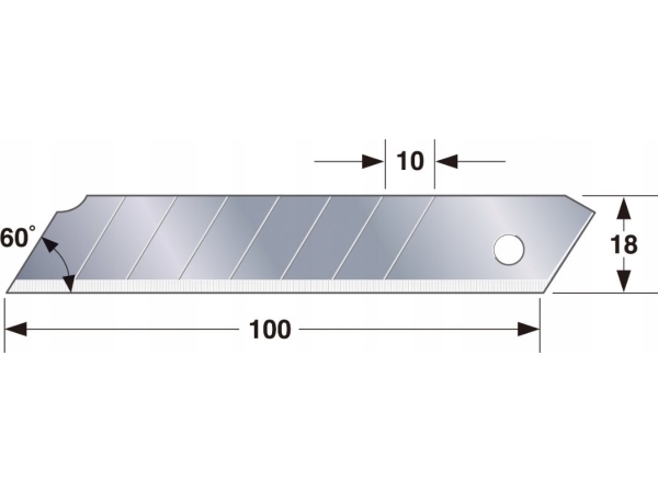 Tajima RAZAR Black knivblade til hobbykniv 18 mm - 50 stk