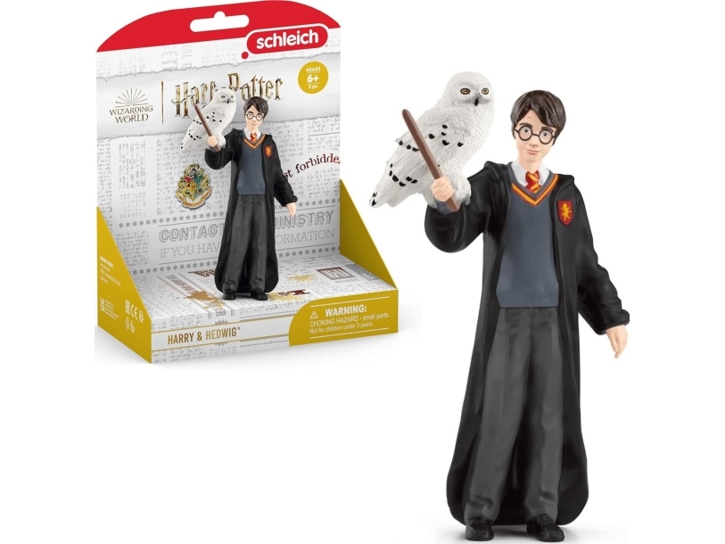 Schleich Harry Potter & Hedwig - 42633, 6 Jahr(E), Mehrfarbig