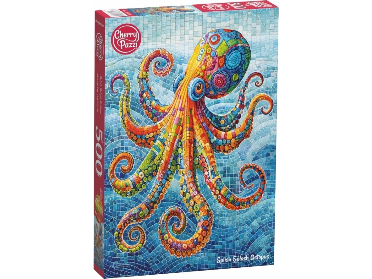 Dėlionė Cherrypazzi Splish Splash Octopus, 500 D.