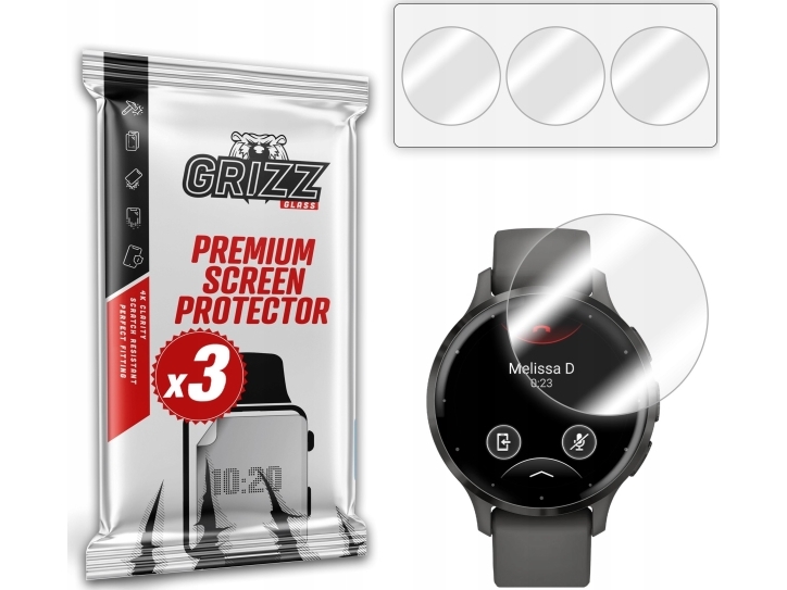 GrizzGlass Hydrogel Film til Garmin Venu 3s