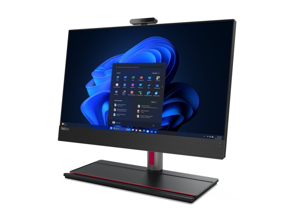 Lenovo ThinkCentre M90a Gen 5 12SH - All-in-One, jossa on monitori jalustalla - Core i7 i7-14700 / jopa 5,4 GHz - vPro Enterprise - RAM 16 GB - SSD 1 TB - TCG Opal Encryption 2, NVMe, Performance - DVD-kirjoitin - UHD Graphics 770 - Gigabit Ethernet, IEEE 802.11ax (Wi-Fi 6E) - Win 11 Pro - näyttö: LED 23,8 1920 x 1080 (Full HD) @ 60 Hz kosketusnäyttö - näppäimistö: englanti - Eurooppa - musta - Lenovo TopSeller - 1 vuoden Lenovo Premier-tuella varustettuna