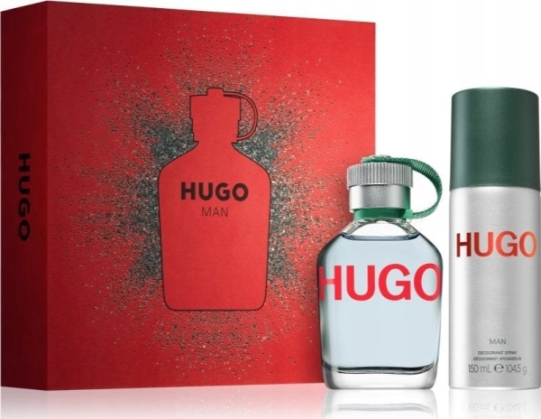 Hugo Boss Hugo Man Rinkinys Vyrams (Edt, 75 Ml + Deodorantas, 150 Ml)