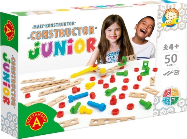 Junior Træ Konstruktionsbyggesæt Dele