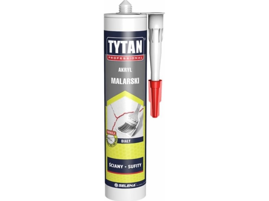 Maling Titanium Acrylic 280 ml Hvid