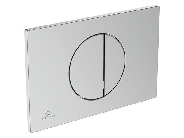 Ideal Standard Oleas Verchromte Mechanische Betätigungsplatte 230X7,5X150 Mm Für Unterputzspülkasten #616893100