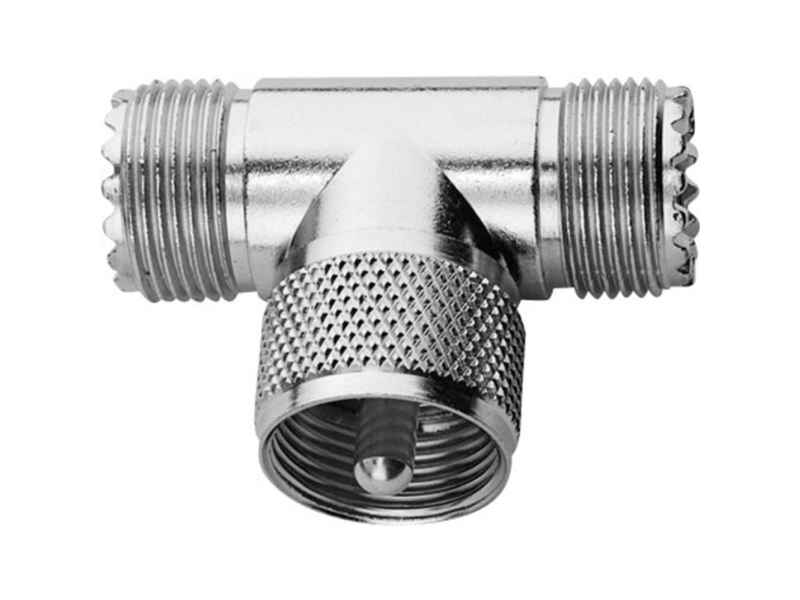 Telegärtner 100024349 100024349 BNC-adapter UHF-tilslutning - UHF-stik, UHF-tilslutning 1 kpl