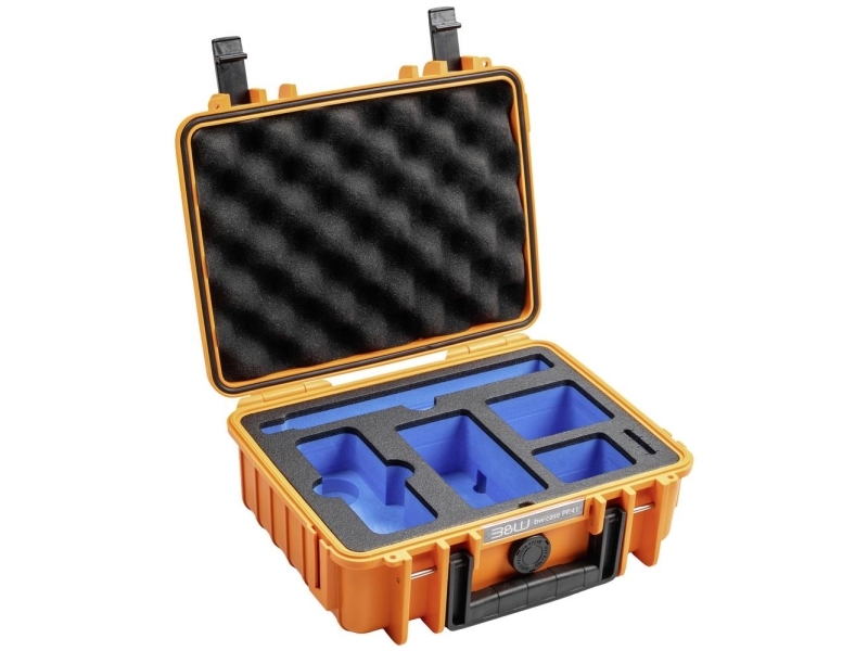 & International Transportkuffert Action Case Instax4 270 215 105 Orange Instax4