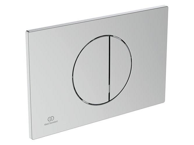 Ideal Standard OLEAS förkromad mekanisk kontrollplatta 230 x 7,5 x 150 mm - för dold cistern #616893100 | VVS Artiklar - Badrum - Tillbehör för toalett | GameStuff
