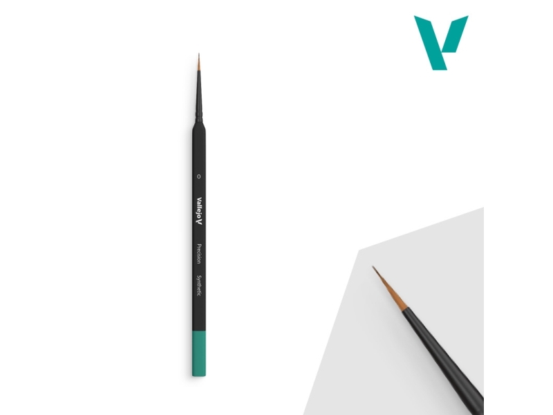 Vallejo B03000, Enstaka pensel, Rund borste, Syntetisk | Skola & Hobby - Konstmaterial - Borstar | GameStuff
