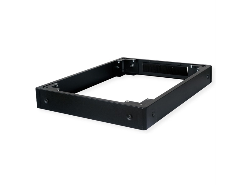 Roline Sockel Für Netzwerkschrank, 600X800 Bxt, Schwarz, Regal-Sockel, Stahl, Schwarz, 6,43 Kg