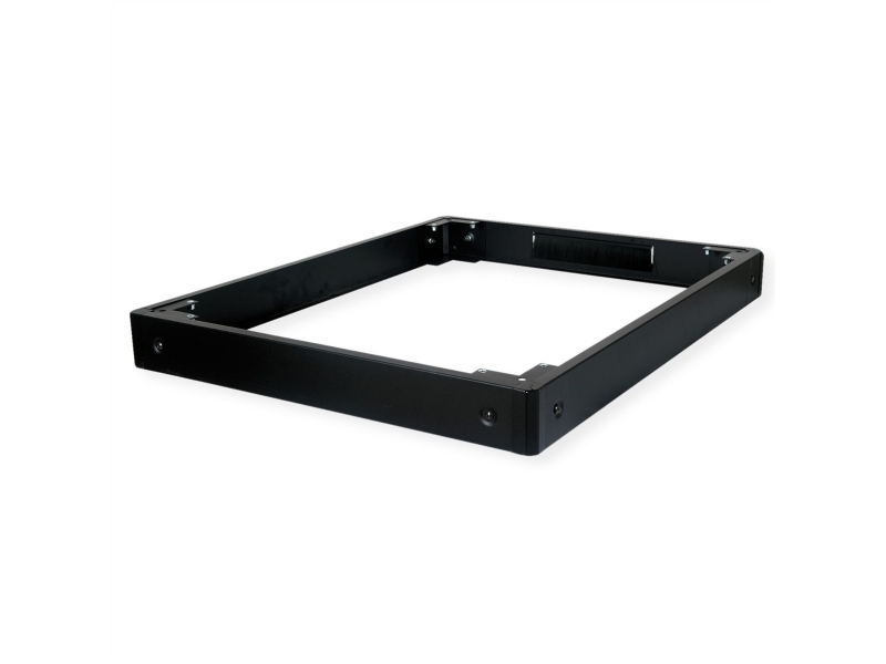 Roline Sockel Für Netzwerkschrank, 800X1000 Bxt, Schwarz, Regal-Sockel, Stahl, Schwarz, 7,76 Kg