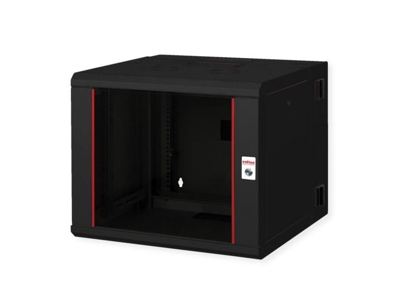 ROLINE 26.21.0181, Väggmonterad rack, 9U, 50 kg, Knapplås, Kuggskenor, 28 kg | Datorer & Surfplattor - Rackkabinetter - Rackkabinett | GameStuff