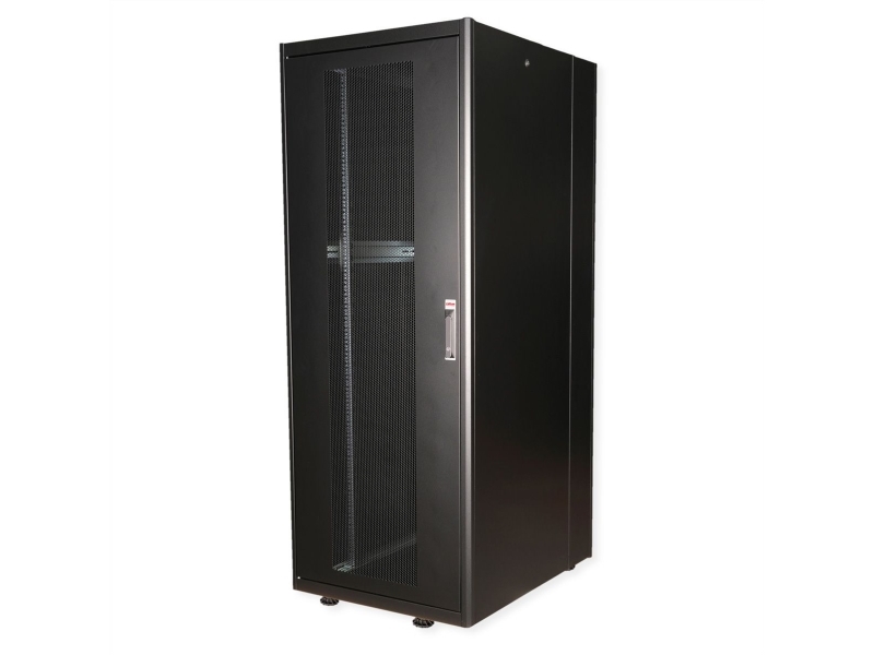 ROLINE 19 tuuman palvelinkaappi Basic 42 U 800x1000 WxD rei"'itetty musta (26.21.0215)