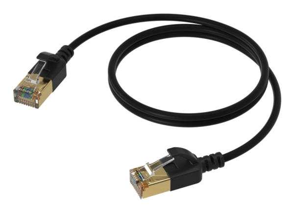 Procab Csd570b/1.5, 1,5 M, Cat7, U/Ftp (Stp), Rj-45, Rj-45, Sort