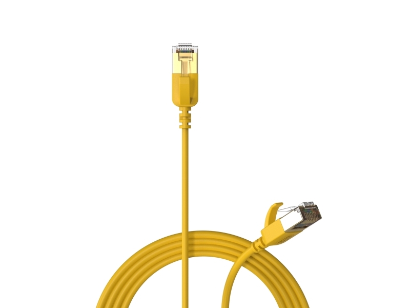 Procab Procab Csd570y/1.5 Slimline Netzwerkkabel - Cat7 Rj45 U/Ftp Gelbe Version - 1,5 Meter