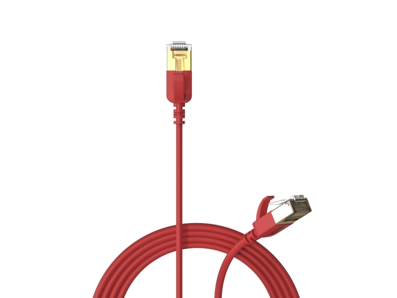 Procab Procab Csd570r/1.5 Slimline Netzwerkkabel - Cat7 Rj45 U/Ftp Rote Version - 1.5 Meter