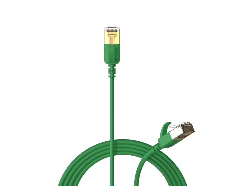 Procab Procab Csd570g/1.5 Slimline Netzwerkkabel - Cat7 Rj45 U/Ftp Grüne Version - 1.5 Meter