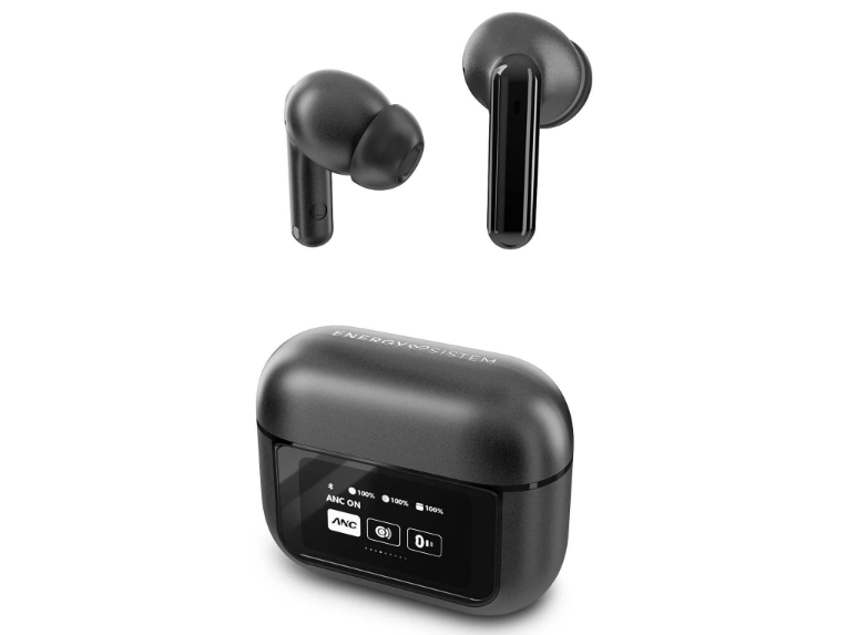 Energy Sistem Display Anc, True Wireless Stereo (Tws), Opkald/Musik, 20 - 20000 Hz, 43 G, Headset, Sort