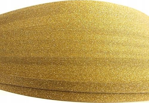 Quilling-strimler 5 mm x 50 cm glitter guld, 50 stk