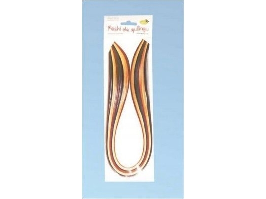 Quilling-Streifen 10Mm X 50Cm Braun 100 Stk