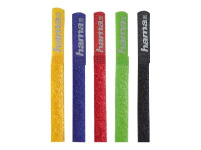 Hama 00020535, Nailon, Musta, Sininen, Vihreä, Punainen, Keltainen, 6 cm, 21,5 cm, 16 mm, 5 kpl