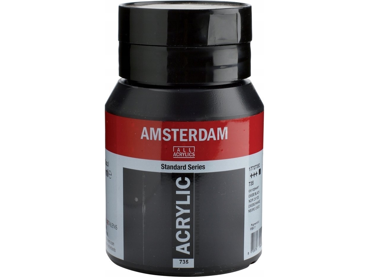 Amsterdam Standard Series Acrylic Jar Oxide Black 735