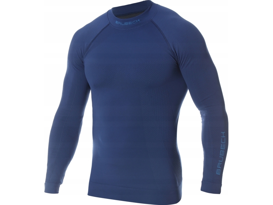Brubeck LS15290 EXTREME THERMO sweatshirt til mænd mørkeblå L