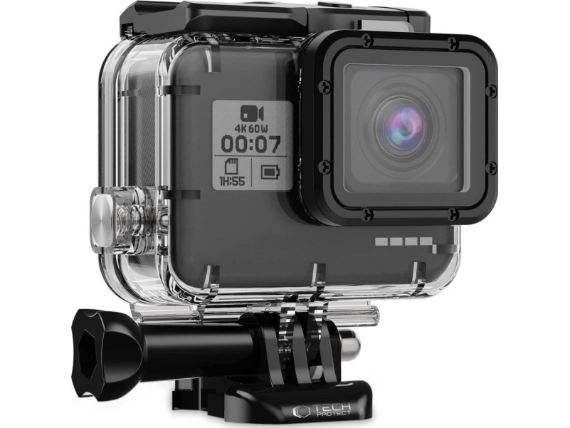 Tech Protect Ga200 Waterproof Case Gopro Hero 5 / 6 / 7 Clear