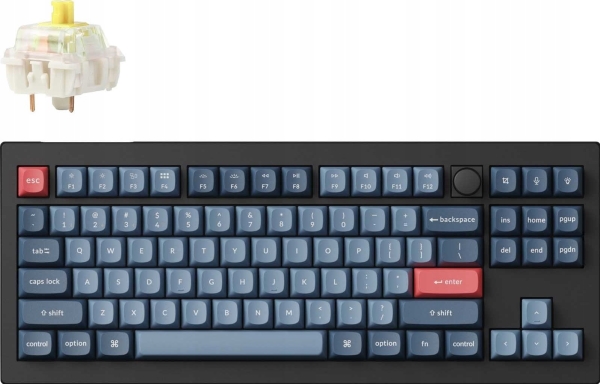 Keychron Max Qmk Via Wireless Custom Mechanical Keyboard Klawiatura Mechaniczna Fully Assembled Knob Banana