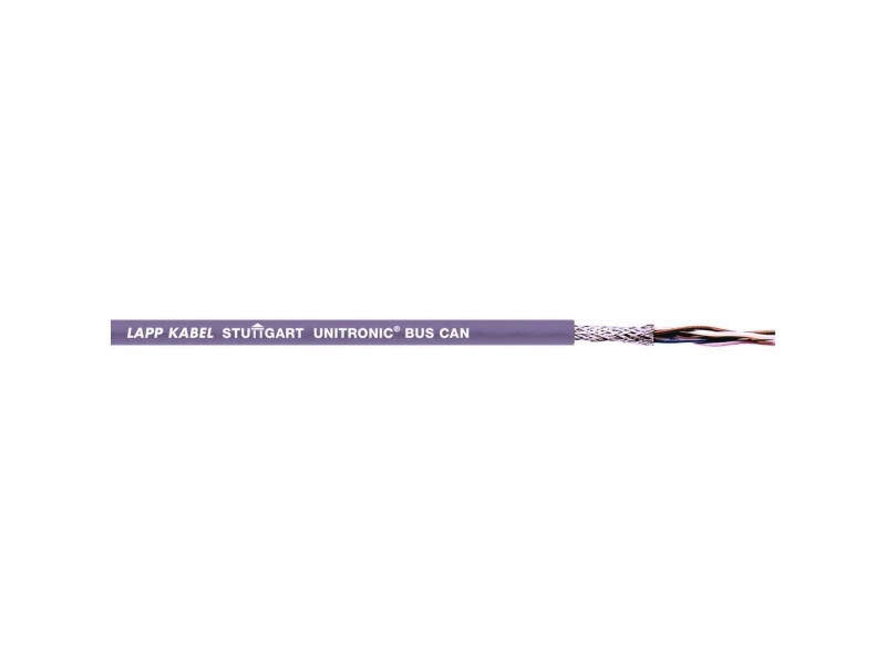 LAPP 2170269-100 Busledning UNITRONIC® BUS 1 x 2 x 0.75 mm2 Violet 100 m