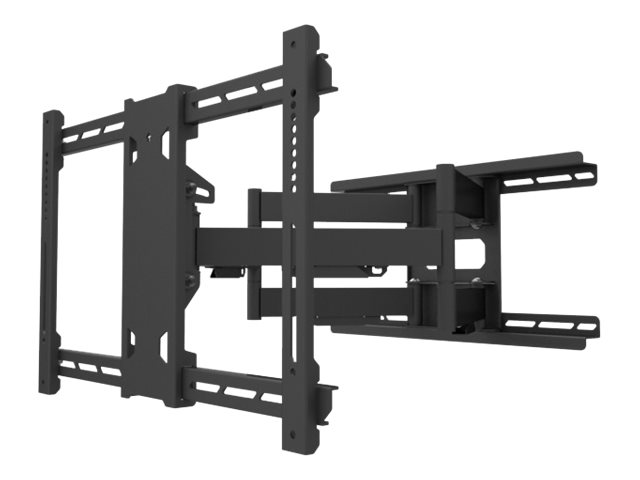 Multibrackets M Universal Flexarm Pro Super Duty - Monteringssæt (Væg Montering Med Dobbelte Hængselarme) - For Fladt Panel - Sort - Skærmstørrelse: