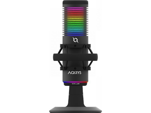 Aqirys Kabelgebundenes Mikrofon Galileo Schwarz