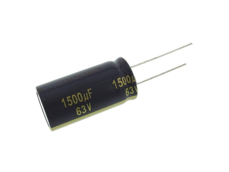 Panasonic Elektrolytkondensator med radial tråd 7.5 mm 1500 µF 63 V 20 % (Ø) 18 mm 1 stk
