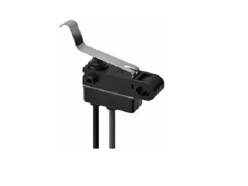 Omron Mikrokontakt 12 V/DC 0,1 A 1 x Off/(On) 1 stk