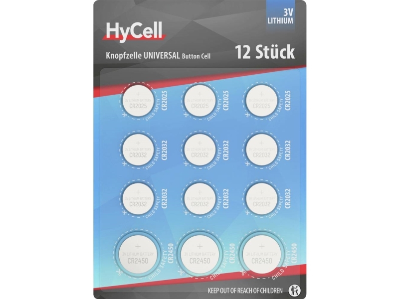 Hycell Knapcelle-Sæt 1 Stk Inkl. Boks