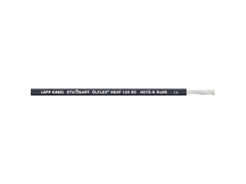 LAPP 1238002/100 Ledning ÖLFLEX® HEAT 125 SC 1 x 6 mm² Blå 100 m