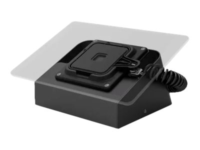 Compulocks Universal Tablet Magnetic AV Conference Room Capsule - Monteringssæt (magnetisk ramme, kapsel) - for tablet - AV-konferencerumkapsel - låsbar - højkvalitetsstål - sort - monteringsgrænseflade: 100 x 100 mm - vægmonterbar, på disk