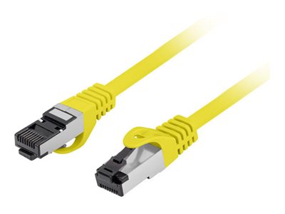 Lanberg - Patch-kabel - RJ-45 (hane) till RJ-45 (hane) - 2 m - 6.2 mm - S/FTP - CAT 8.1 - halogenfri, hakfri - gul | Datortillbehör - Kablar & adaptrar - Nätverkskablar | GameStuff