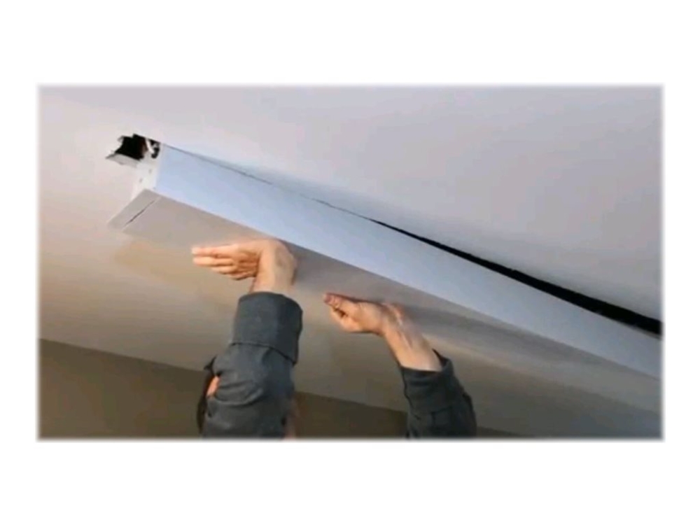 Elite Screens Evanesce Tab-Tension Series ITE106HW3-E24 - Projektorduk - takmontering, takmonterbar - motoriserad - 106 (269 cm) - 16:9 - CineWhite - vit | TV, Ljud & Bild - Projektor og Projektorduk - Projektorduk | GameStuff