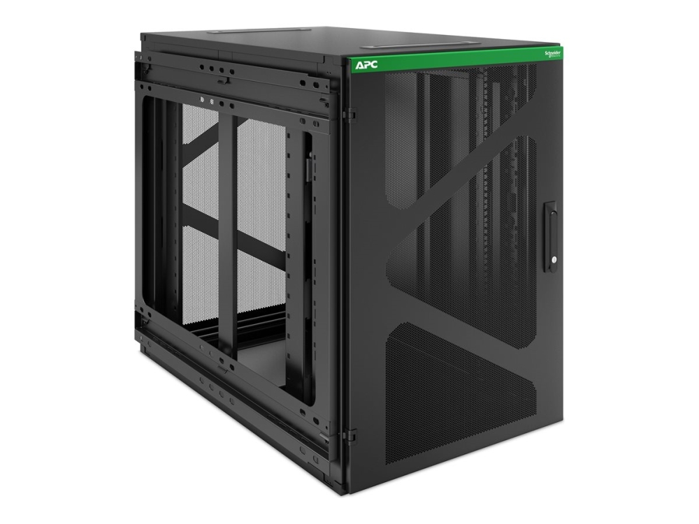 Apc Netshelter Wx Ar118sm – 19-Zoll-Wand-Patchschrank, 18 He/He, 800 Mm Tief, Seitliche Montage, Montiert, Wandmontiertes Regal, 18U, 159 Kg, Sperrsc