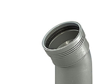 Wavin Pp Biegung 30 Grad Ø 32 Mm Grau