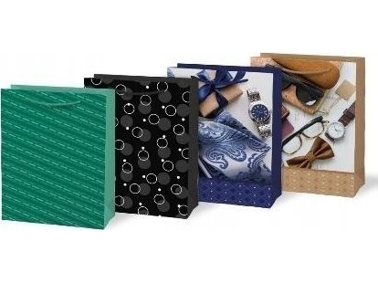 MFP presentpåse papper T 4 mix 87 180x230x100 5252823 | Skola & Hobby - Festdekorera - Presentinslagning | GameStuff