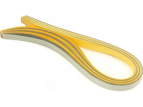 Creativehobby Quilling Streifen 10 Mm 60 Stück Gold/Silber