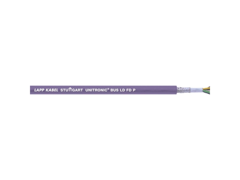 LAPP 2170813-100 Busledning UNITRONIC® BUS 1 x 2 x 0.25 mm² Violet 100 m