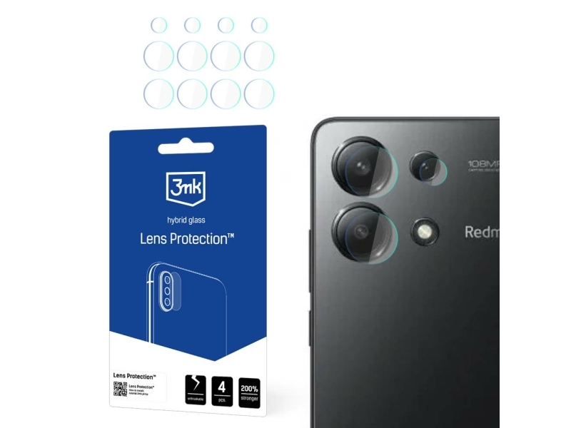 3Mk 3Mk Kamera-Objektiv-Schutz Für Redmi Note 13 4G